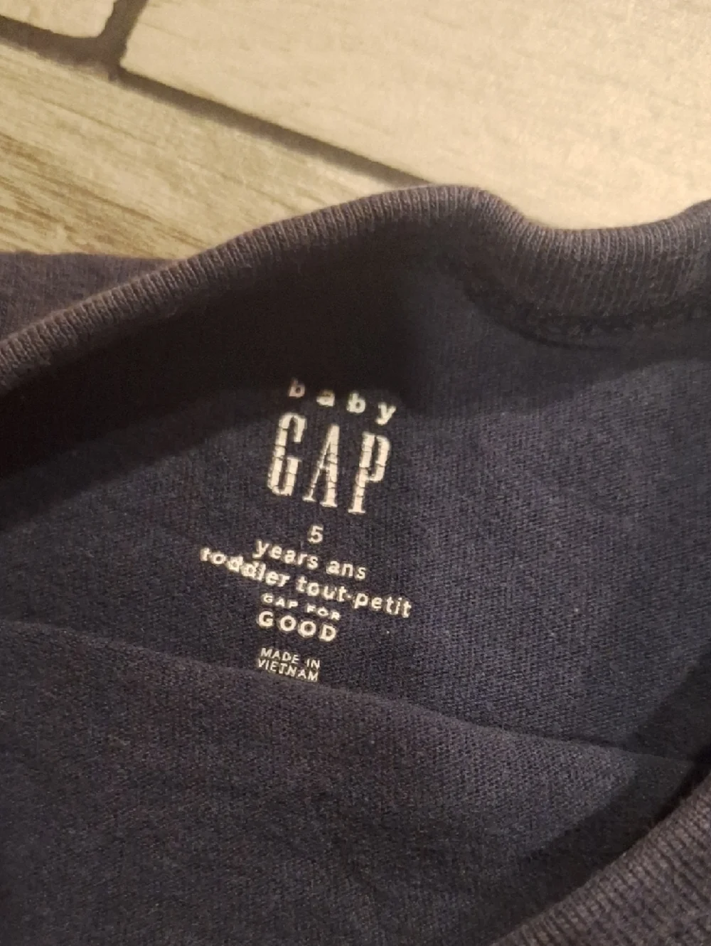 🍋‍🟩GAP Navy Short Sleeve Bro Tee